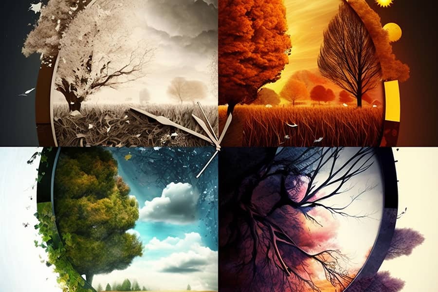 What causes the seasons on Earth?